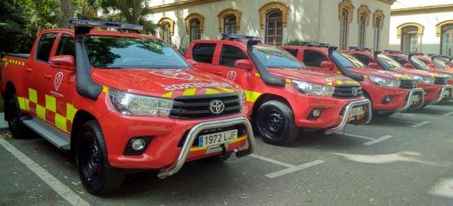 Los bomberos provinciales de Málaga apuesta por la calidad de Flomeyca