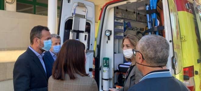Nueva ambulancia de soporte vital avanzado Mercedes-Benz para Elche