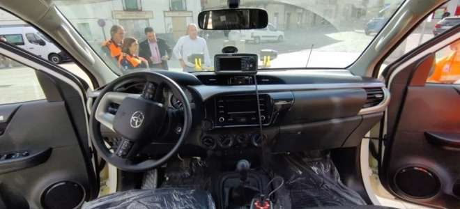 Protección Civil de El Espinar estrena un vehículo de rescate todoterreno