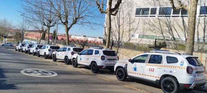 La Xunta entrega ocho vehículos a las Agrupaciones de Protección Civil 