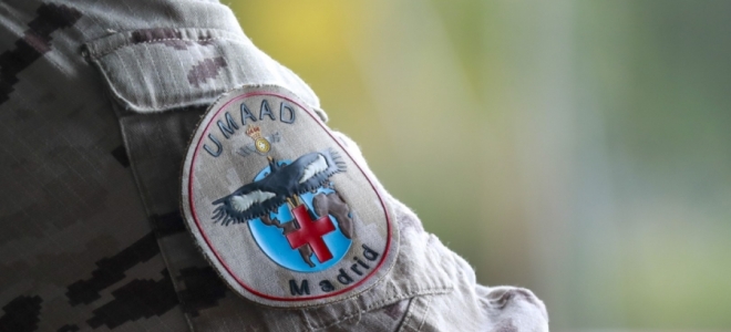 Atención sanitaria militar: La UMAAD exhibe su ROLE 2F