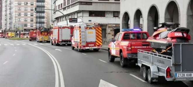 Nuevo camión para los bomberos de A Coruña para accidentes de tráfico