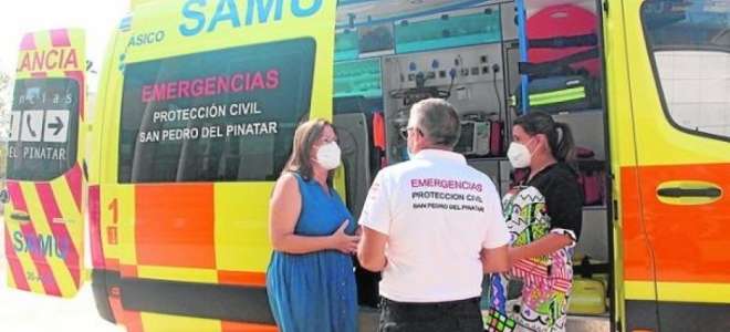 Nueva ambulancia Mercedes-Benz para San Pedro del Pinatar