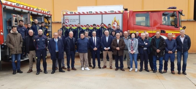 El parque de bomberos de Astorga dará cobertura a  - El Consorcio de Emergencias de Gran Canaria recibe nuevos EPIs 