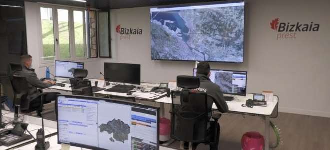  Bizkaia incorpora la coordinación de incendios forestales a Bizkaia Prest