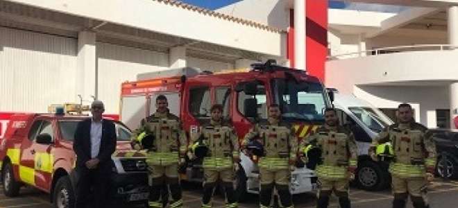 Nuevos equipamientos de protección individual para los bomberos de Formentera