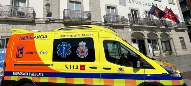 Protección Civil de Colmenar Viejo estrena servicio de ambulancia con Ford 