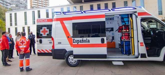 Nueva ambulancia de Cruz Roja Alicante para Benidorm