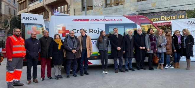 Nueva ambulancia de soporte vital avanzado para Cruz Roja de Cuenca