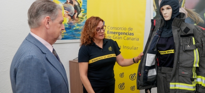 El Consorcio de Emergencias de Gran Canaria recibe nuevos EPIs 