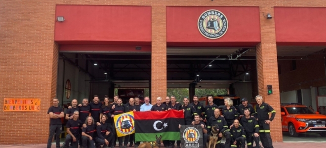 La Unidad de Rescate en Emergencias y Catástrofes de Valencia regresa de Libia
