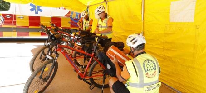 Emergencias sobre dos ruedas: los Equipos Lince de SAMUR-Protección Civil