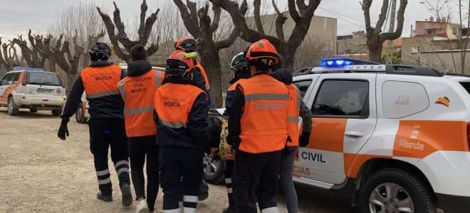 Los voluntarios de Protección Civil de Murcia trabajarán en fin de semana 