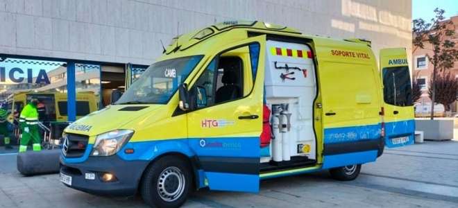 Nueva ambulancia Mercedes-Benz para San Fernando de Henares