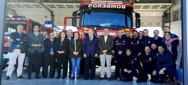 Inaugurado el parque de bomberos de Mairena del Alcor