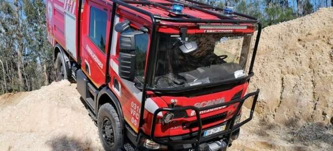 Nueva BRP Scania para los bomberos voluntarios Famalicenses (Portugal)