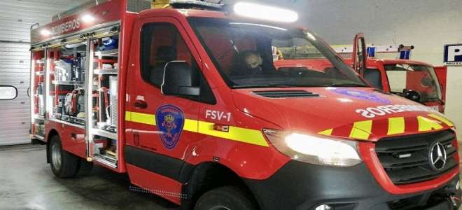 Nuevo Mercedes-Benz Sprinter para los bomberos de Alcalá la Real