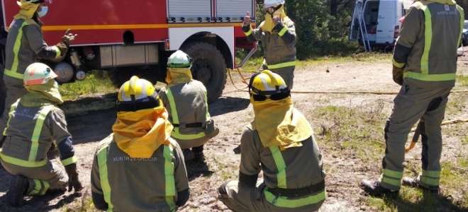  Casi mil bomberos se suman al plan contra los incendios forestales de Galicia