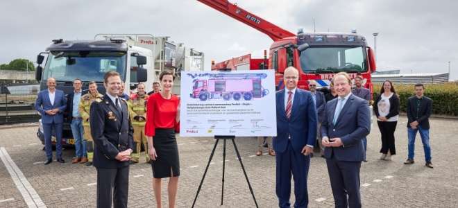 Ziegler entregará tres camiones de bomberos industriales a los Países Bajos